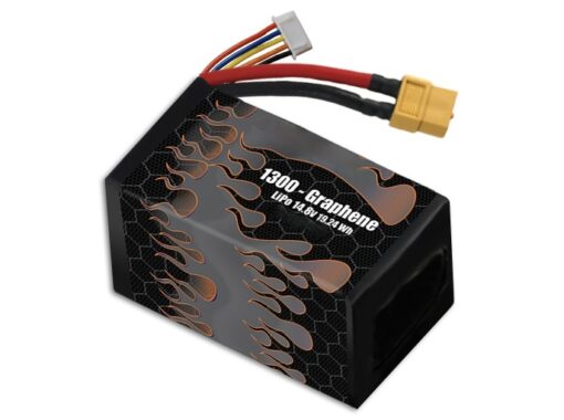Graphene LiPo 1300 4S 14.8V Battery Pack RMA Replacement